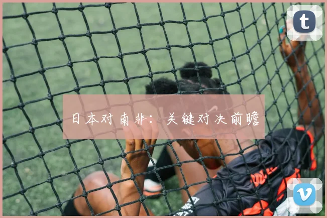 日本对南非：关键对决前瞻
