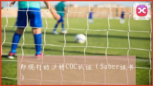 即现行的沙特COC认证（Saber证书）